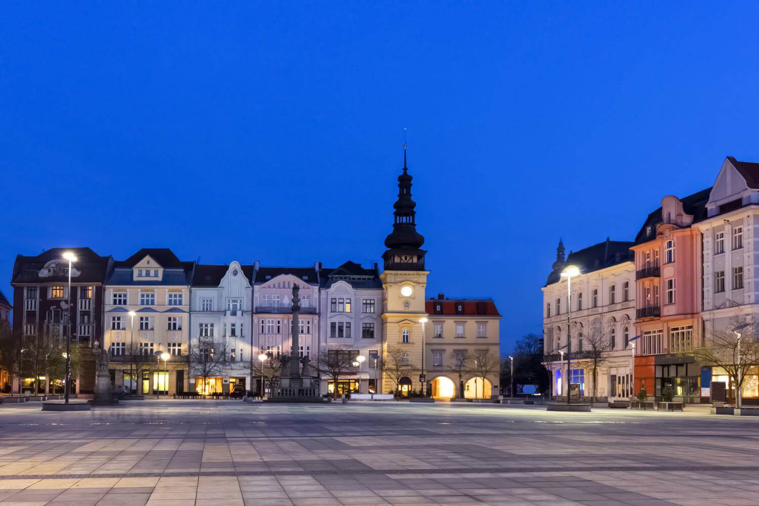 Ostrava at Night, Czechia