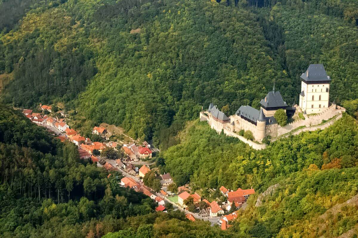 Karlstejn Castle and Town, Czechia