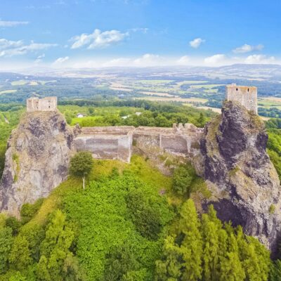 The Ruins of Trosky Castle, Bohemian Paradise, Czechia