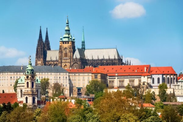 Prague Castle with Saint Vitus Cathedral, Czech Republic