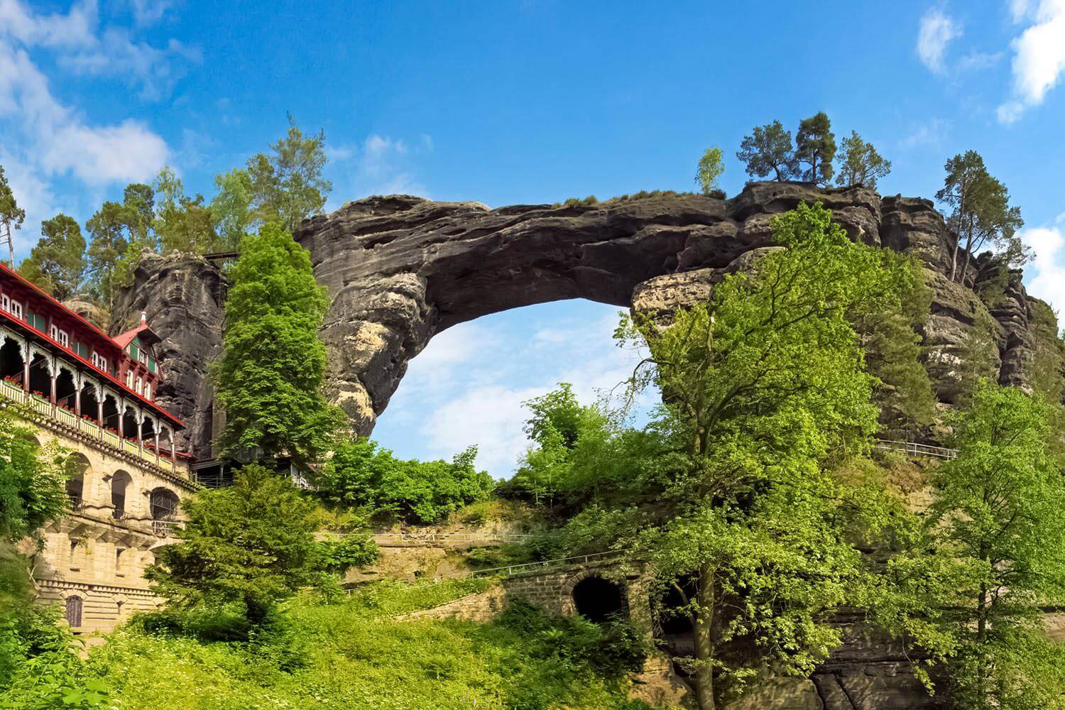 Pravčická brána, Bohemian Switzerland National Park, Czechia