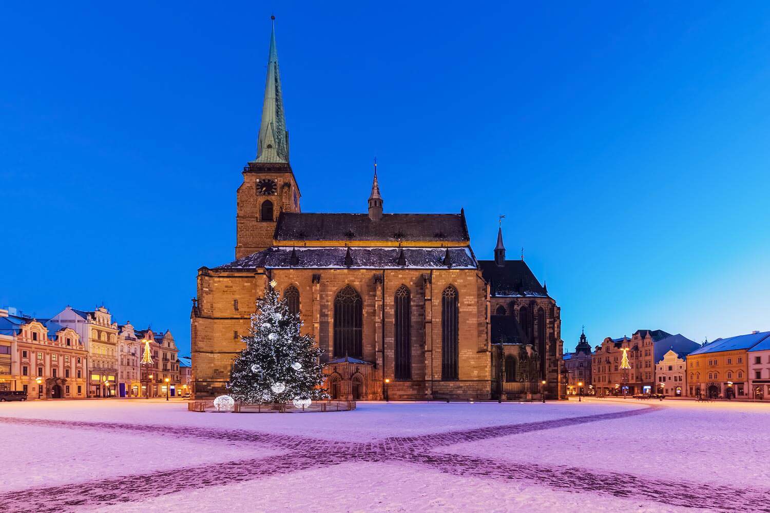 St. Bartholomew Cathedral in Pilsen (Plzeň), Bohemia, Czechia