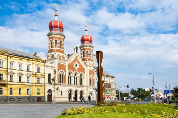 The Great Synagogue in Pilsen (Plzeň), Bohemia, Czechia