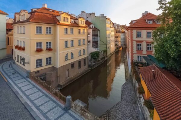 The Čertovka Channel (Devil's Stream), Prague, Czechia