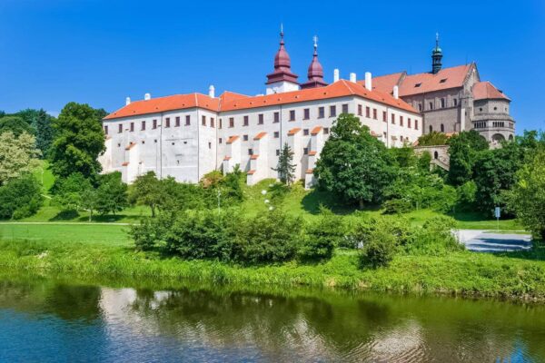 Třebíč Castle and St. Procopius Basilica, Vysočina, Moravia, Czechia