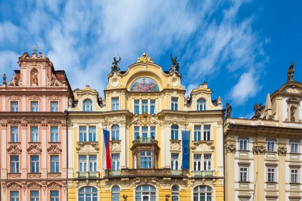 The Northern Side of Old Town Square, Prague, Czechia