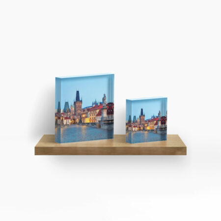Acrylic Block - Prague 001 - Charles Bridge