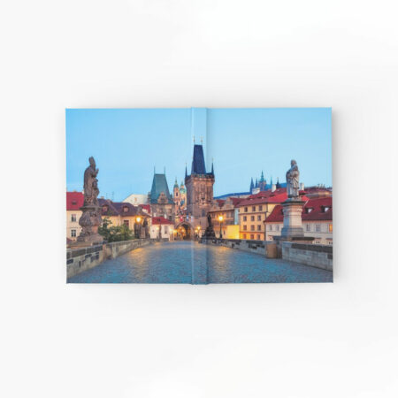 Prague 001 - Charles Bridge - Hardcover Journals