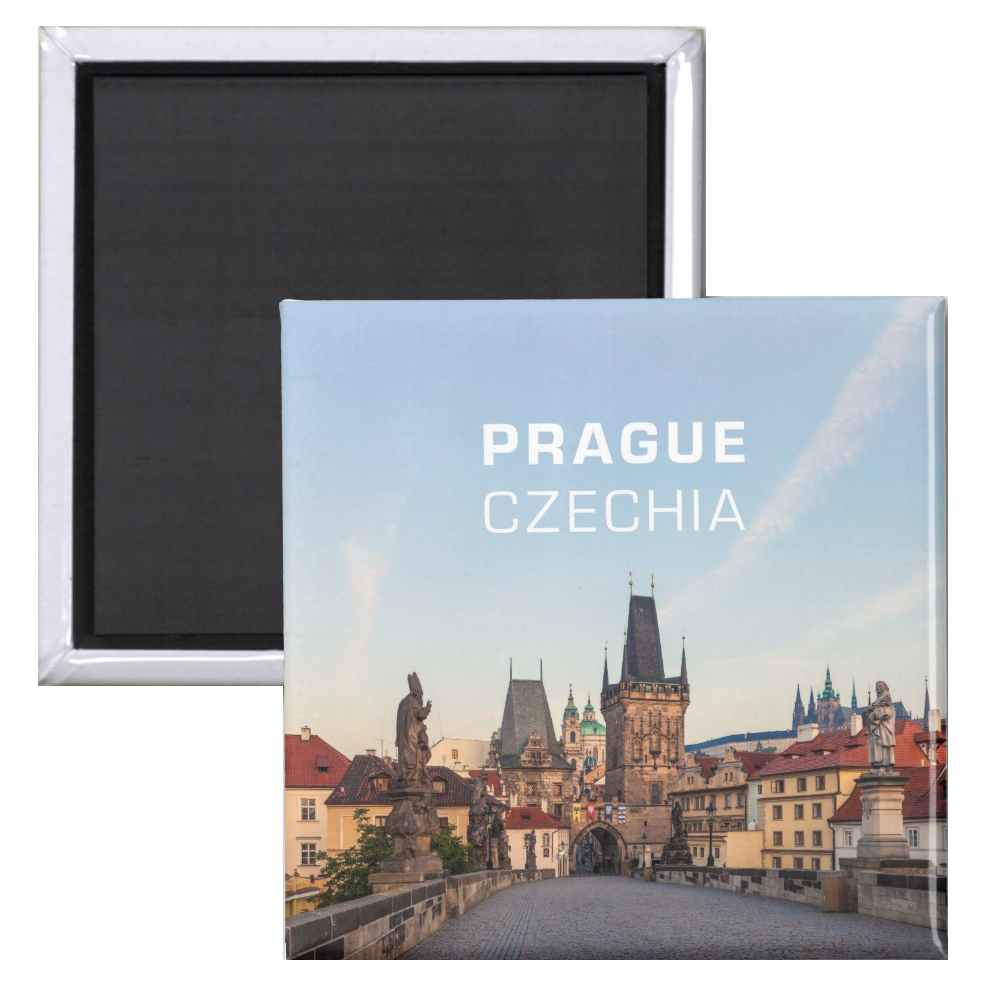 Fridge Magnets - Prague 006B - Charles Bridge