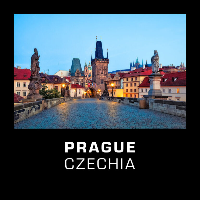 Charles Bridge in Prague at Dawn, Czechia