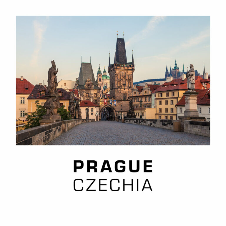 Prague, Czechia - Charles Bridge in the Early Morning Hours