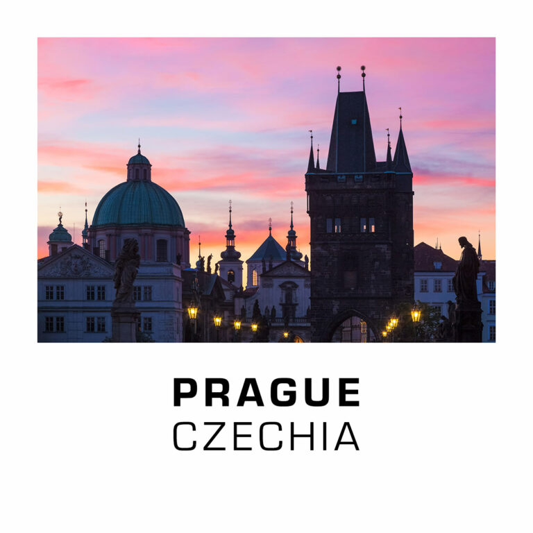 Prague, Czechia - Sunrise on Charles Bridge