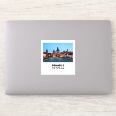 Stickers - Prague 001A - Charles Bridge Dawn