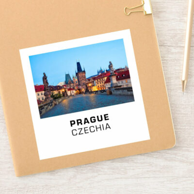Stickers - Prague 001C - Charles Bridge Dawn