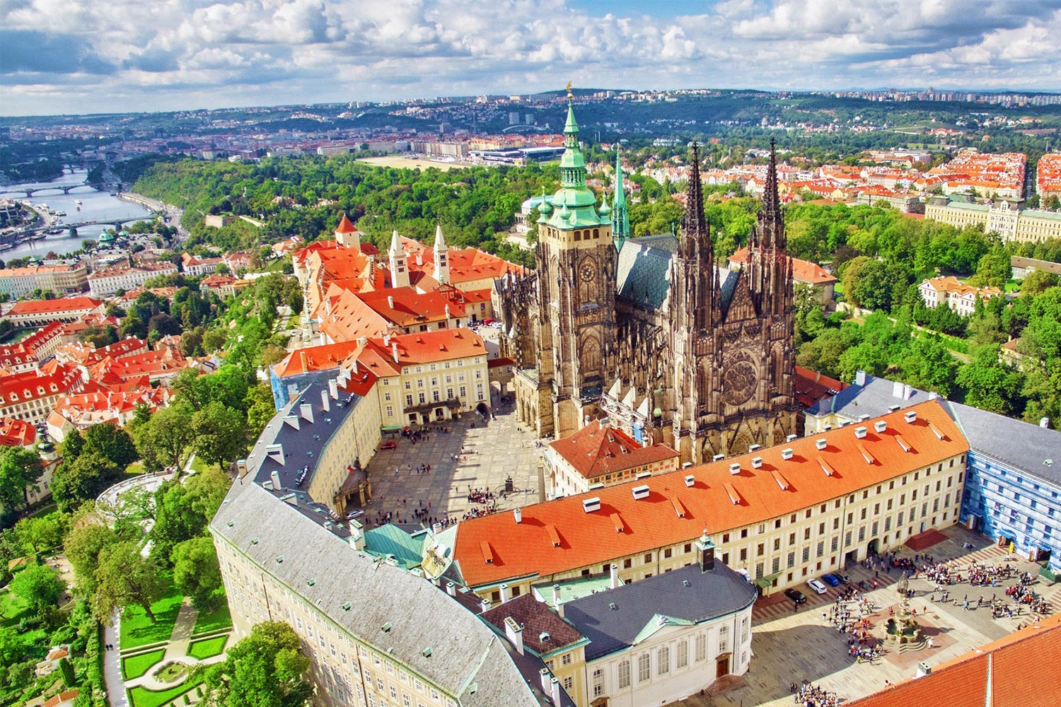 self guided tour prague castle