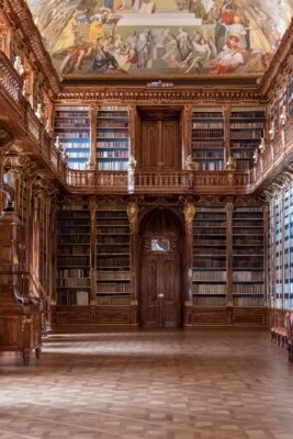 The Library of Strahov Monastery in Prague