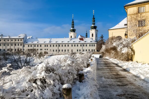 Strahov Monastery in Winter